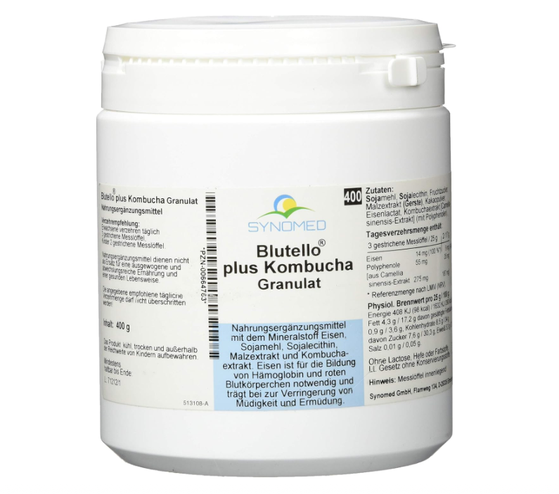 bluttelo plus kombucha granular